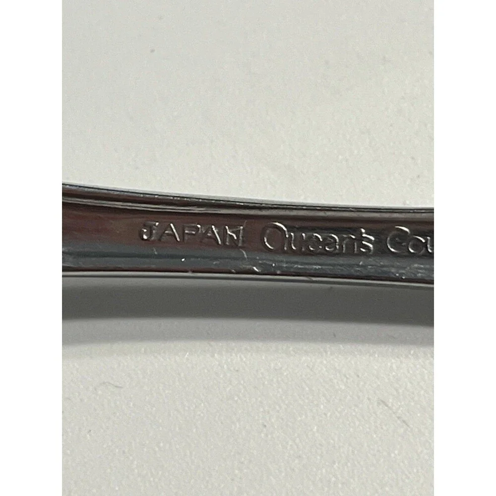18pc Queens Court Japan Stainless Flatware Spoons/Forks/Knives 6 each